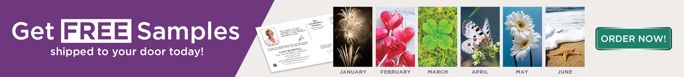 Stay In Touch | Sample kit Bannner